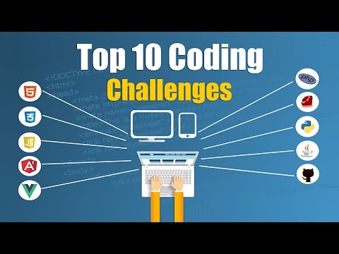 Top 10 Coding Challenges To Help Test Your Brain | Topcoder | Hacker Rank | Eduonix