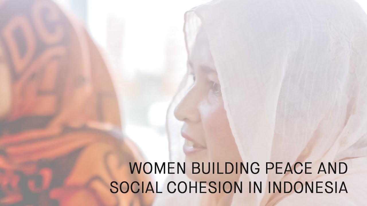Women building peace and social cohesion in Indonesia