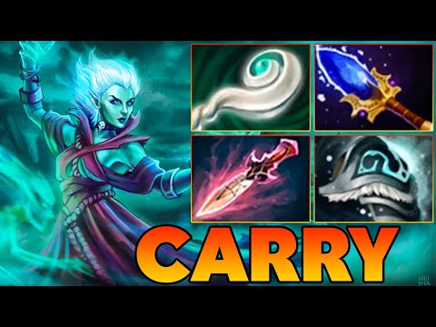 Carry Kills Death Prophet !! Death Prophet Dota 2 Mid Carry Pro Gameplay Build 7.40