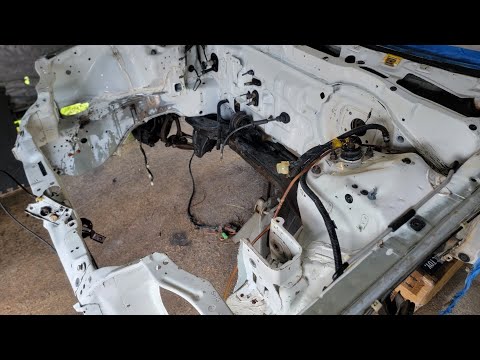 1991 Honda CRX Si Restore- pt 11 Engine bay