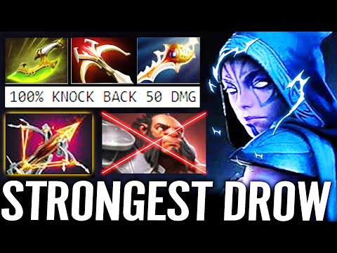 🔥 Dota 2 STRONGEST DROW IS BACK - Drow ranger Ballista + Rapier + Swift Blink Max DMG 100% K.O Axe