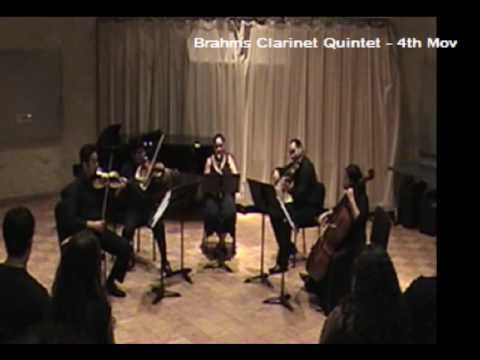 Brahms Clarinet Quintet - 4th Mov