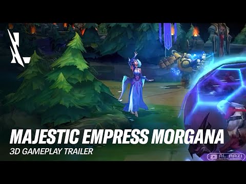 Majestic Empress Morgana | 3D Gameplay Trailer - League of Legends: Wild Rift [英雄联盟手游]