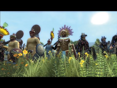 Battle of Otumba - Spain vs Aztecs - Medival 2: Total War