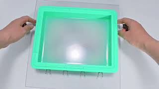 Avoiding Leak| Using BBDINO Adjustable & Stackable Mold Housing Kit to make silicone molds