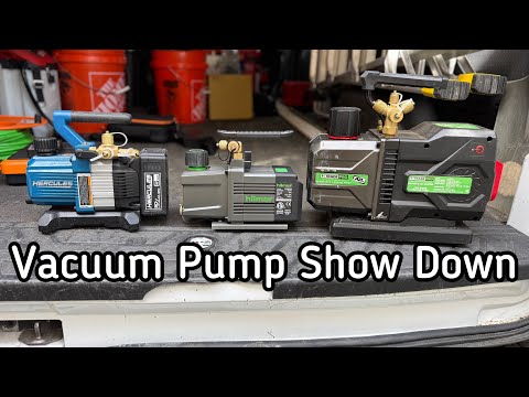 Vacuum Pump Show Down | Hilmor | Hercules | Trade Pro