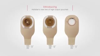 Product video: Hollister One-Piece Ostomy Pouch, High Output, 1-1/2" - 83038
