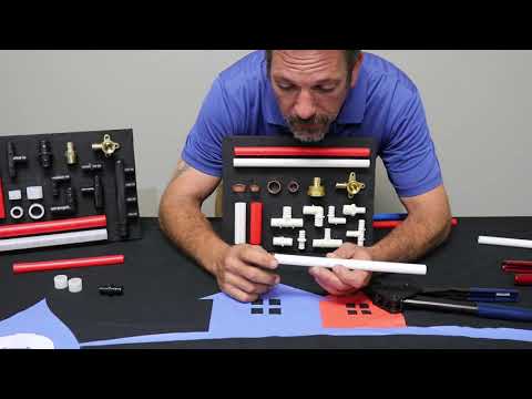 Plumbing PEX Pipe and Connection Methods