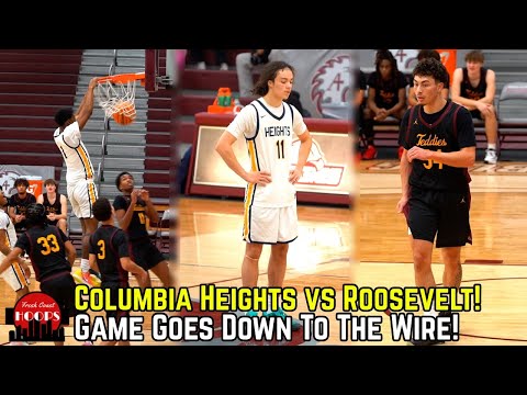 Columbia Heights vs Minneapolis Roosevelt Goes Down To The Wire!