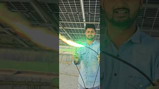 Short circuit when 32 solar panels are connected together #GALAXYSOLARSYSTEMS #viralvideos