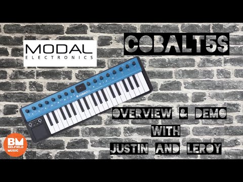 Modal COBALT5S Synth Overview & Demo w/ Justin & Leroy @ Belfield Music