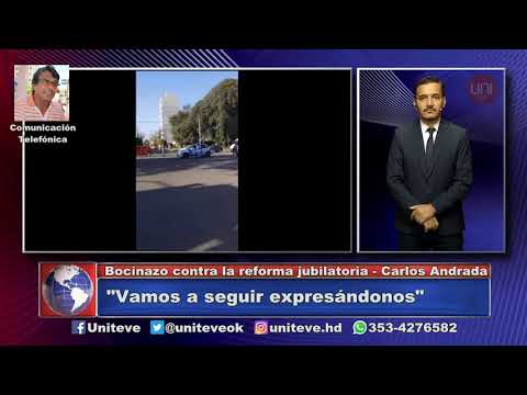 Marcha y bocinazo en contra del recorte jubilatorio