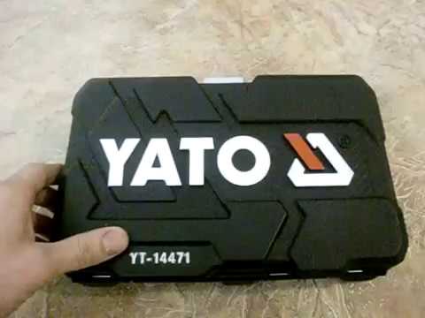 Įrankių rinkinys Yato YT-14471 - 38 elementai video