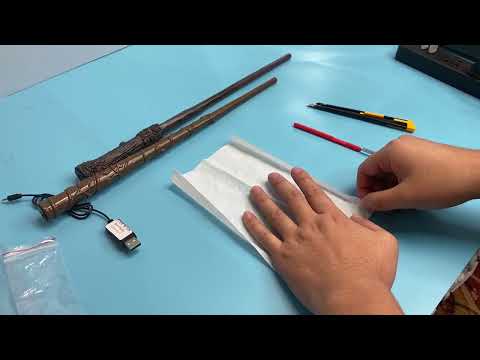 Harry Potter Fireball Wand Unbox and Demo - Does it really Work?