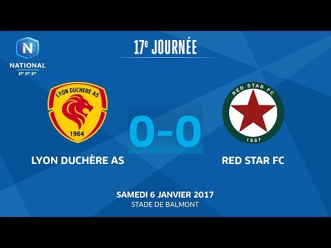 Lyon Duchère AS -Red Star FC (0-0), le replay