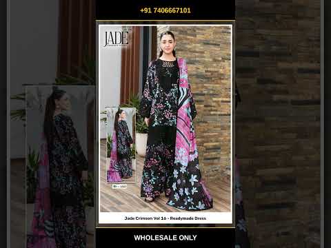 Jade Crimson Vol 16 - Readymade Dress – product video thumbnail