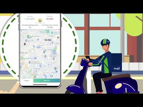 Tài xế HeyU - Quy trình thực hiện đơn Giao hàng