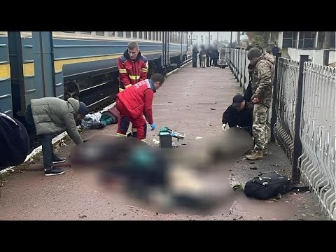 Mindestens 3 Tote und 12 Verletzte: Explosion nach Passkontrolle an ukrainischem Bahnhof