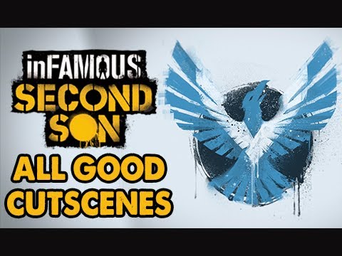 inFamous: Second Son Gameplay Walkthrough Movie - All Cutscenes : Good Karma True Hero Rank