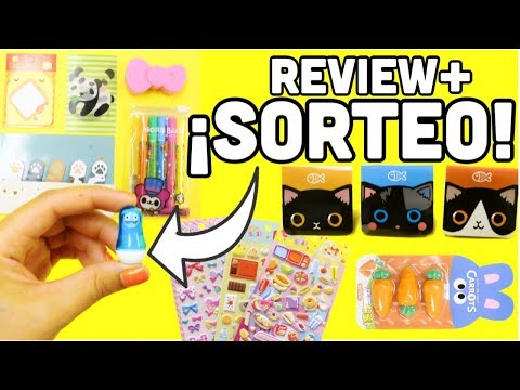 Te REGALO una bolsita llena de cositas KAWAII de BLIPPO\review+sorteo
