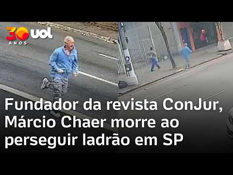 Fundador da revista ConJur, Márcio Chaer morre ao perseguir ladrão em SP
