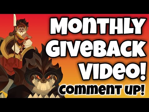 MONTHLY GIVEBACK! NUMISU IS SOLID SUPPORT! [AFK ARENA MAULER]