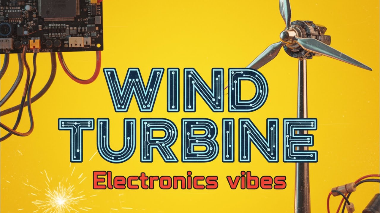 Wind Turbine | How It Works | Electronics Vibes | energy | Renewable energy | Basics Electronics |