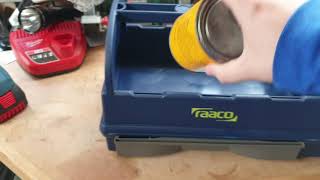 Raaco tool tote - electricians / plumbers tools