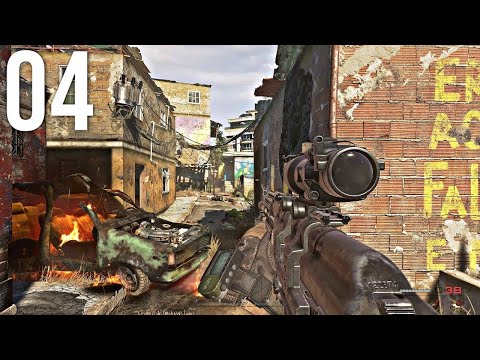Task Force 141 Favela Firefight - Modern Warfare 2 Remastered فرقة القتحام 141 معركة فافيلا