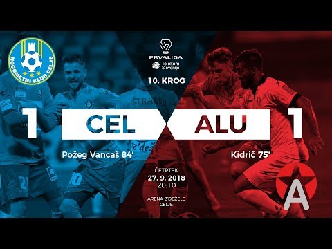 10.krog: Celje - Aluminij 1:1 ; Prva liga Telekom Slovenije 2018/2019
