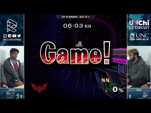 UNChi 1.3 Top 16 WQ - Saef vs Fatal