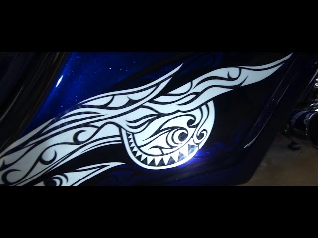 ハーレー　バガー　カスタムペイント　CUSTOMPAINT HARLEY-DAVIDSON BAGGER