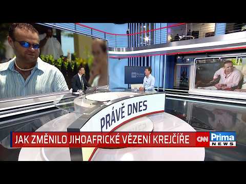 V teplákách a bez peněz: Krejčíř už není boss, říká reportér. Za slavným gangsterem jel do JAR