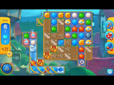 Fishdom 2021 - Level 6135   #playrix #fishdom #gaming