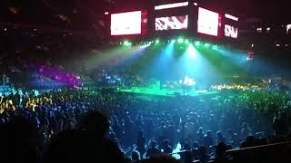 Grandmaster Flash opening up for Arcade Fire at Madison Square Garden 9/12/17