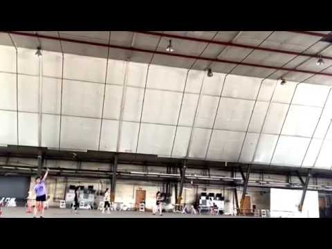 Athena Sci Olympiad Glider test flight at Rantoul