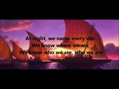 Moana We Know The Way (Lyric Video)
