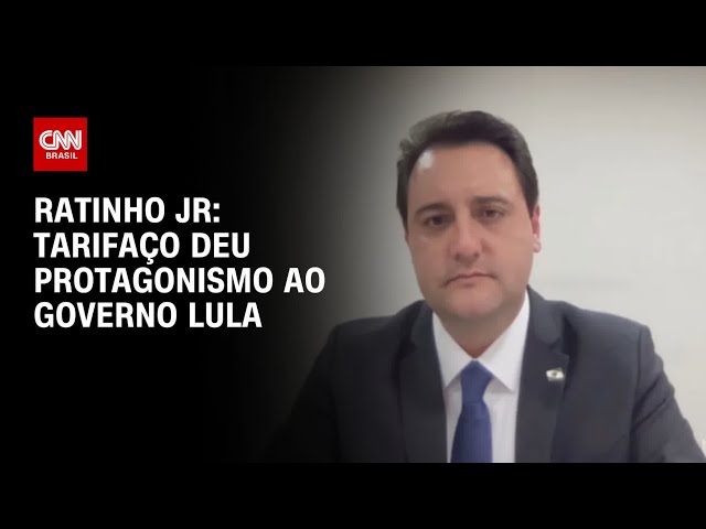 Tarifaço deu protagonismo ao governo Lula, diz Ratinho Júnior | BASTIDORES CNN