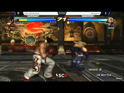 HGG BM Bentley vs Weapon X - Tekken Tag 2 - SCR2014 DAY2