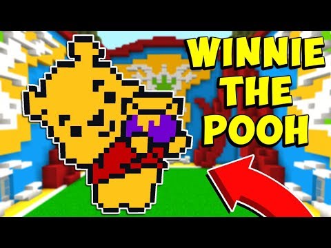 WINNIE THE POOH NELLE BUILD BATTLE DI MINECRAFT!