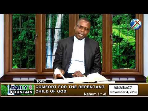 DAILY FOUNTAIN OF NOVEMBER 4, 2019 - THE VEN. JOEL AGUBOSI