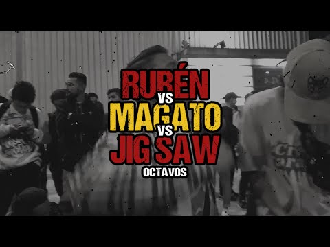 RUBÉN vs MAGATO vs JIG SAW - ROOSTERS TOWN - FECHA2/8vos
