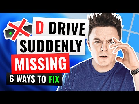 D Drive Suddenly Missing on Windows 10/11? Easy Fix ✅