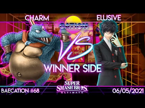 Baecation #68 - SSBU - Charm (King K. Rool) vs. Elusive (Inkling) - Winners Side