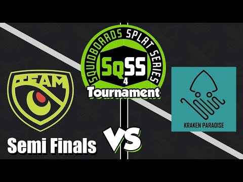 Splatoon 2 - Squidboards Splat Series 4: Team Olive vs Kraken Paradise (Semi-Finals)