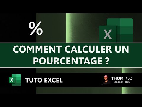 Les POURCENTAGES avec EXCEL - Convertir et Calculer (Tutoriel simple)