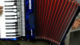 Video thumbnail for Akkordeon Hohner Bravo III 72 Video Klangprobe by Oliver Ziem