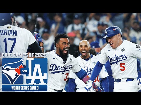 FULL GAME: Freddie Freeman wins an 18-inning THRILLER for the Dodgers! (2025 World Series Game 3)