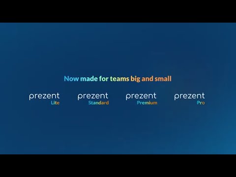 Prezent : The Only AI Presentation Platform with Contextual Intelligence for Business Communication