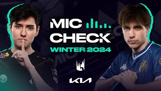 Penta in Finals?! | Kia Mic Check | 2024 LEC Winter Finals